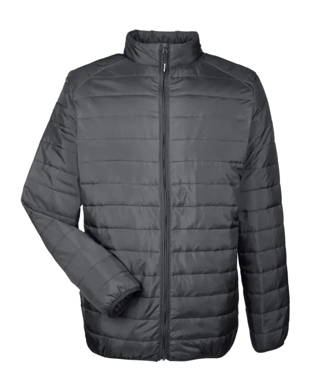 CORE365 Men's Prevail Packable Puffer Jacket — view 5