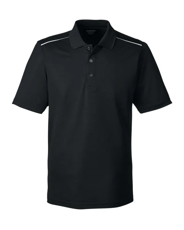 CORE365 Men's Radiant Performance Piqué Polo with Reflective Piping — view 11