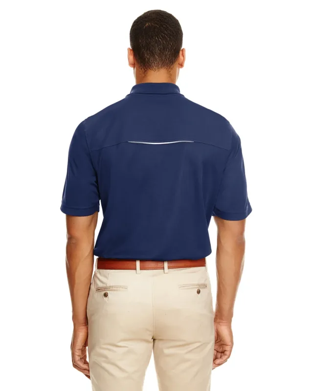 CORE365 Men's Radiant Performance Piqué Polo with Reflective Piping — view 13