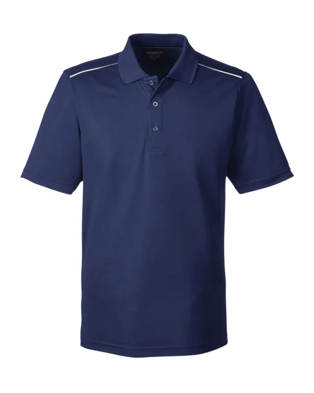 CORE365 Men's Radiant Performance Piqué Polo with Reflective Piping — view 15