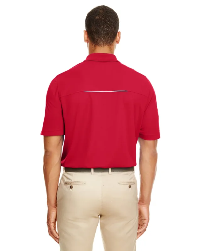 CORE365 Men's Radiant Performance Piqué Polo with Reflective Piping — view 17