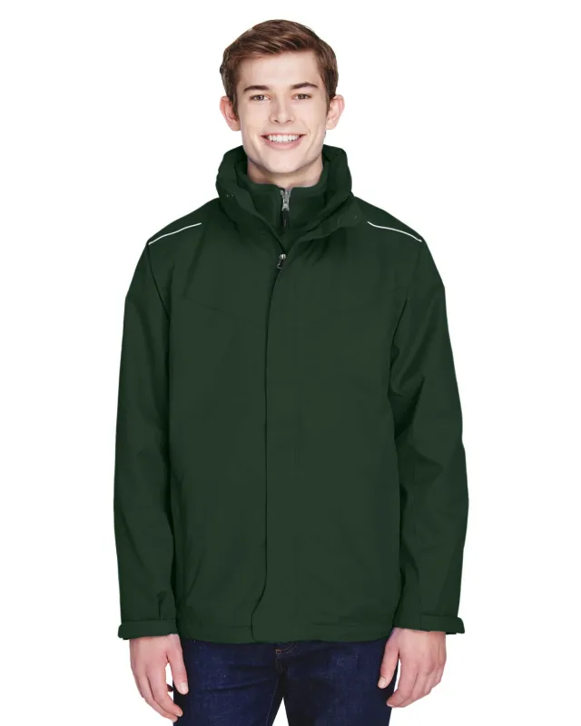 CORE365 Men's Region 3-in-1 Jacket with Fleece Liner — view 14