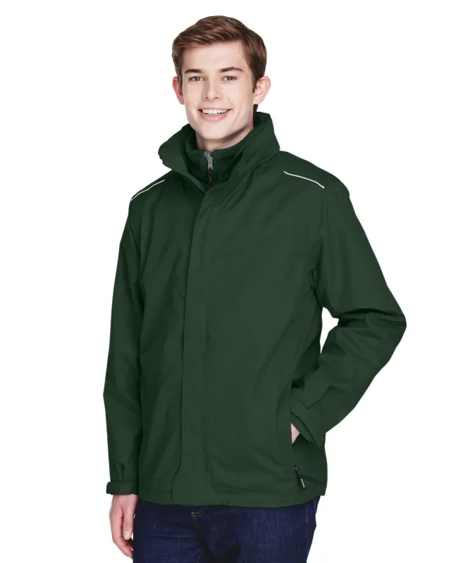 CORE365 Men's Region 3-in-1 Jacket with Fleece Liner — view 16