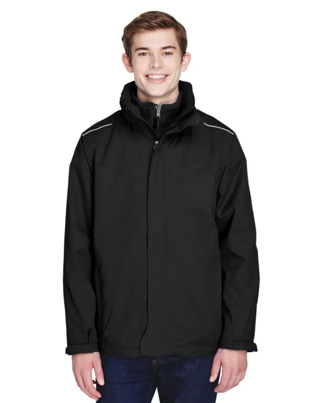 CORE365 Men's Region 3-in-1 Jacket with Fleece Liner — view 21
