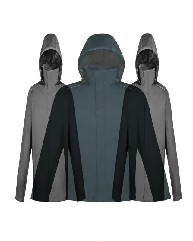 CORE365 Men's Region 3-in-1 Jacket with Fleece Liner — view 22