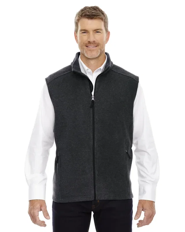 CORE365 Men's Tall Journey Fleece Vest — view 9