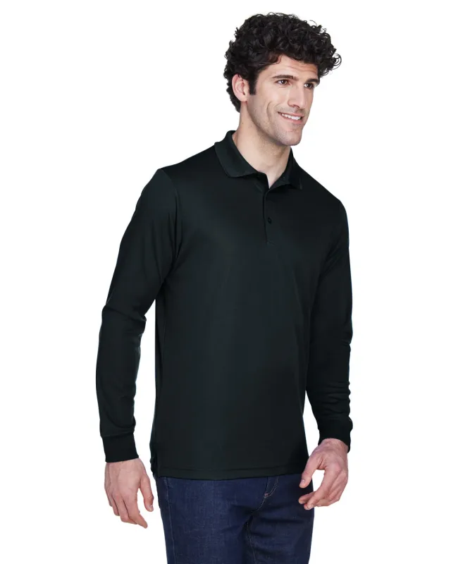 CORE365 Men's Tall Pinnacle Performance Long-Sleeve Piqué Polo — view 13