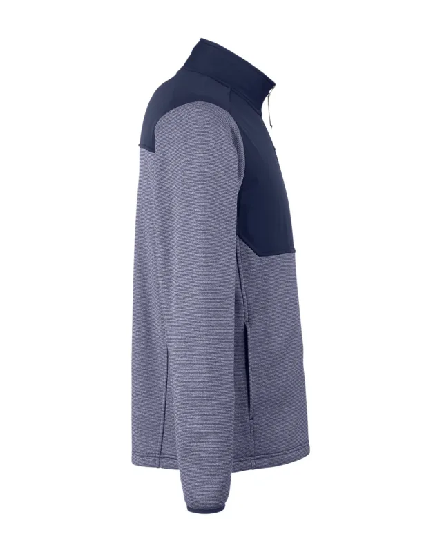 CORE365 Men's Venture Heathered Stripe Hybrid Jacket — view 17