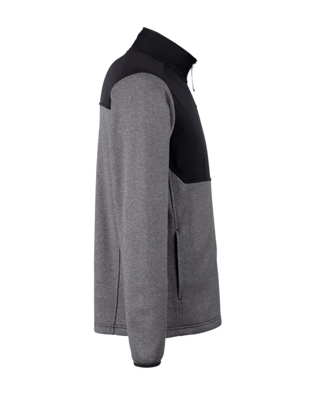 CORE365 Men's Venture Heathered Stripe Hybrid Jacket — view 7