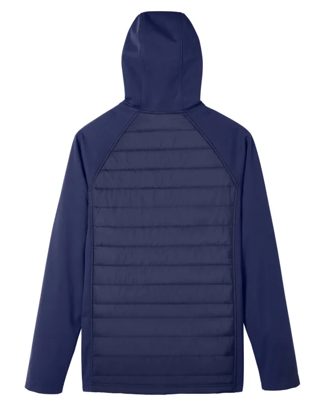 CORE365 Unisex Techno Lite Hybrid Hooded Jacket — view 22