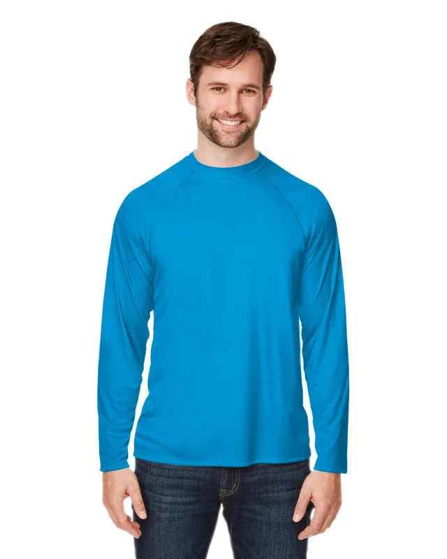 CORE365 Unisex Ultra UVP Marina Raglan T-Shirt — view 4