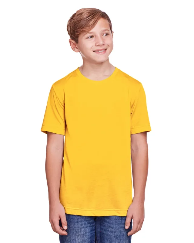 CORE365 Youth Fusion ChromaSoft Performance T-Shirt — view 10