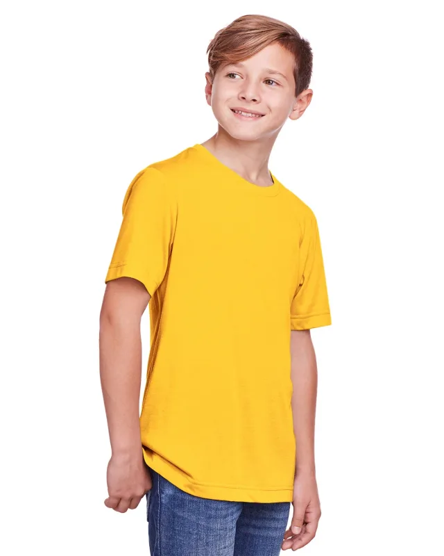 CORE365 Youth Fusion ChromaSoft Performance T-Shirt — view 11