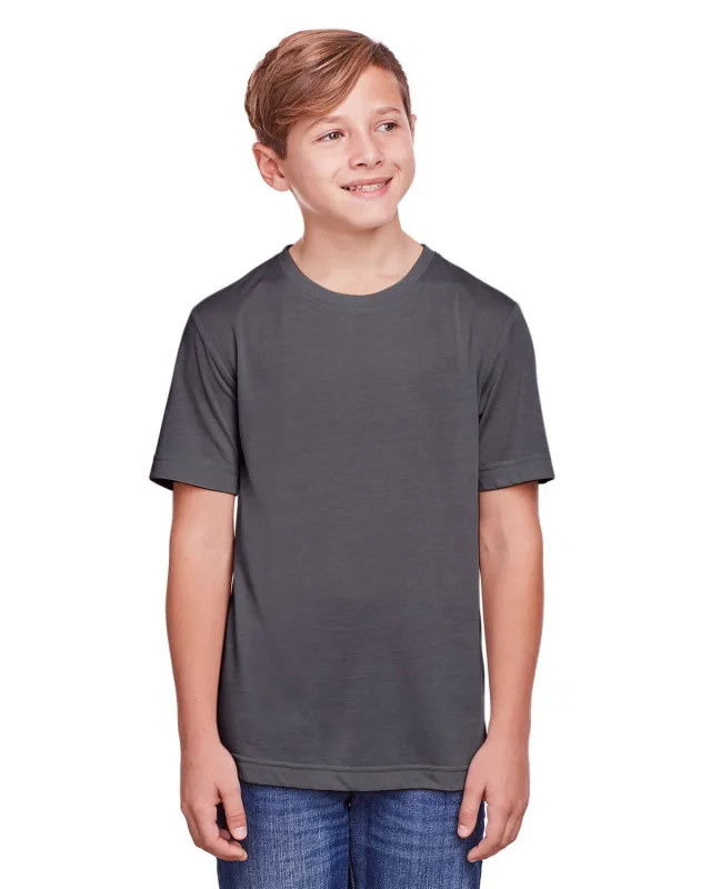 CORE365 Youth Fusion ChromaSoft Performance T-Shirt — view 16