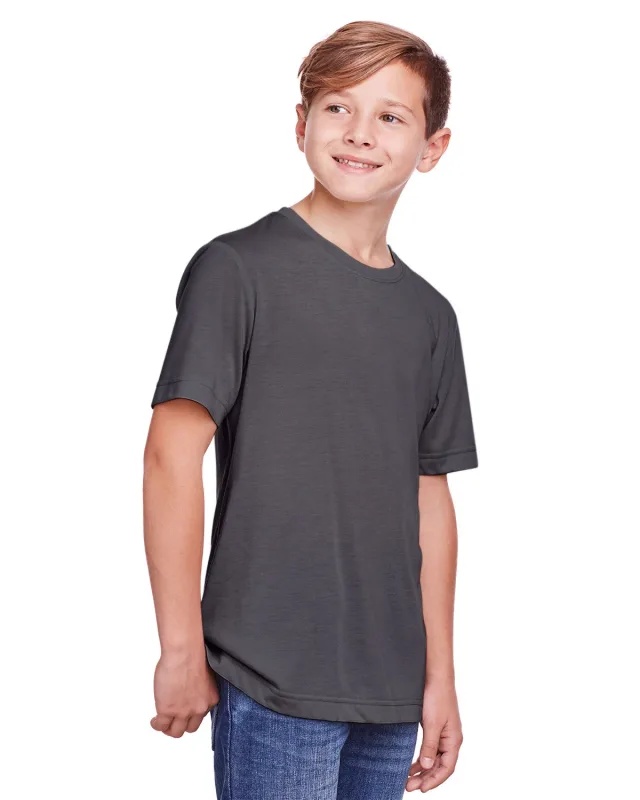 CORE365 Youth Fusion ChromaSoft Performance T-Shirt — view 17