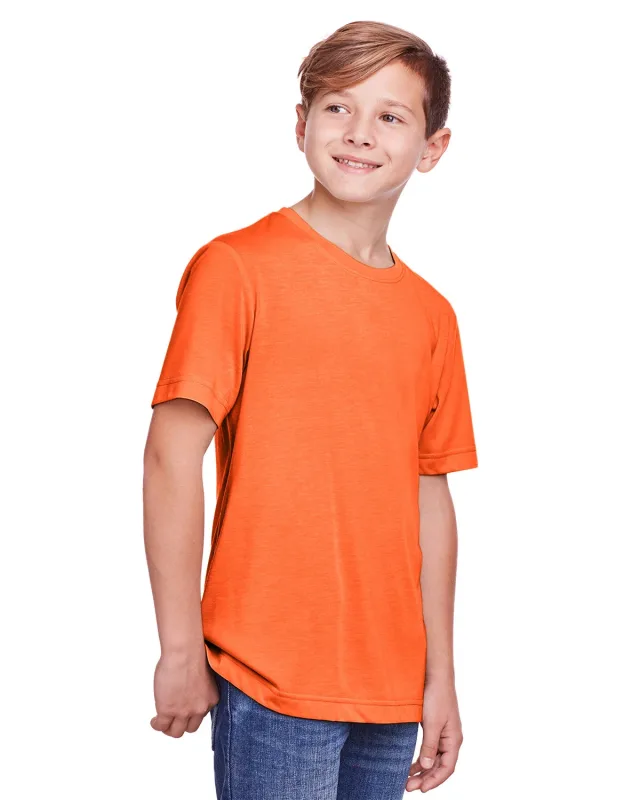 CORE365 Youth Fusion ChromaSoft Performance T-Shirt — view 23