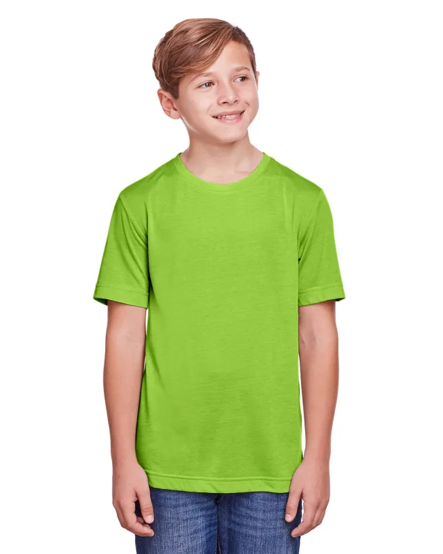 CORE365 Youth Fusion ChromaSoft Performance T-Shirt — view 34