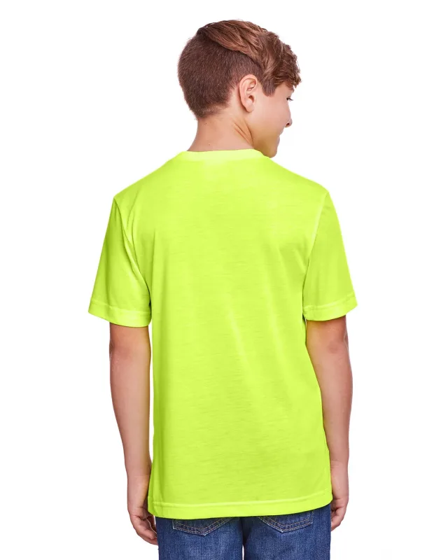 CORE365 Youth Fusion ChromaSoft Performance T-Shirt — view 37