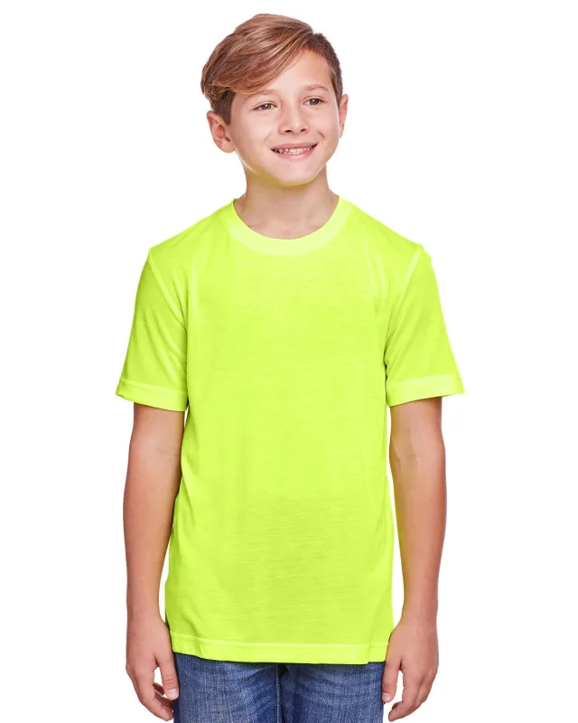 CORE365 Youth Fusion ChromaSoft Performance T-Shirt — view 40