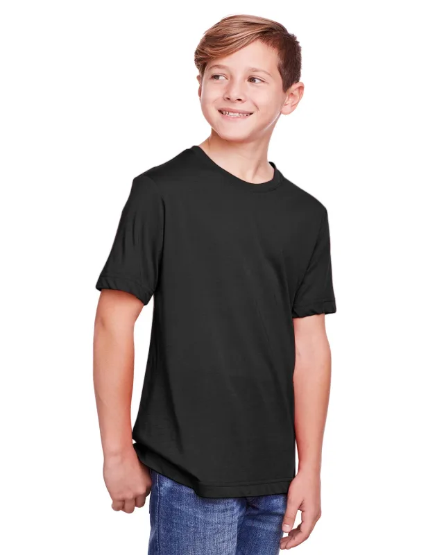 CORE365 Youth Fusion ChromaSoft Performance T-Shirt — view 47
