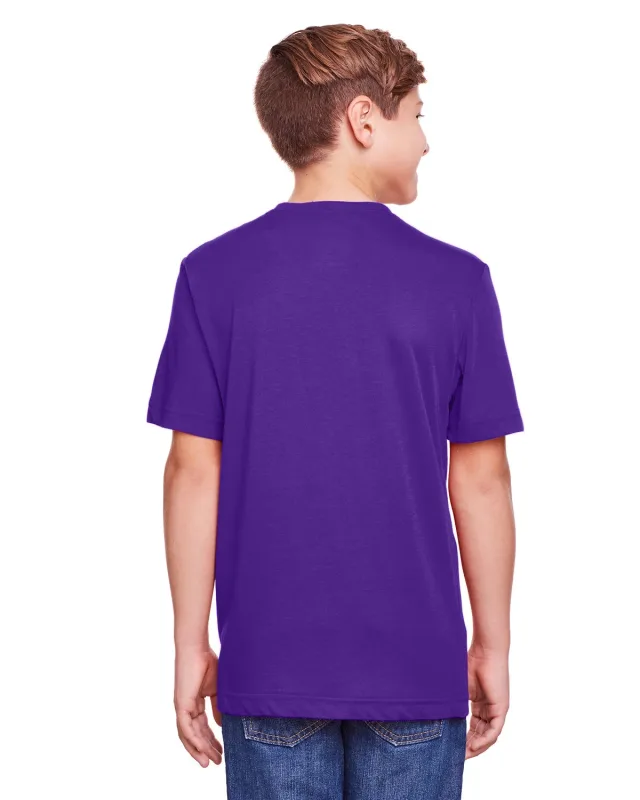 CORE365 Youth Fusion ChromaSoft Performance T-Shirt — view 55