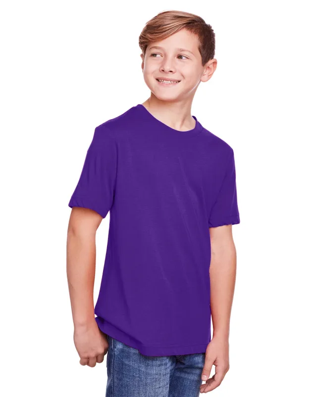 CORE365 Youth Fusion ChromaSoft Performance T-Shirt — view 59