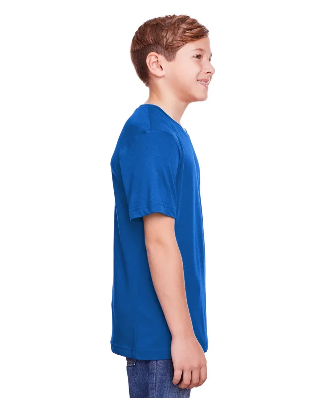 CORE365 Youth Fusion ChromaSoft Performance T-Shirt — view 6