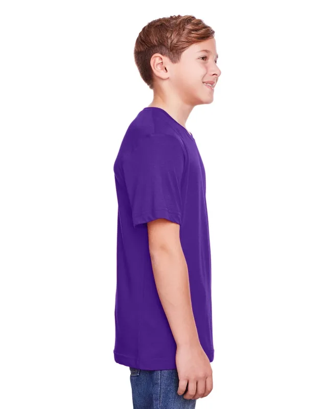 CORE365 Youth Fusion ChromaSoft Performance T-Shirt — view 60