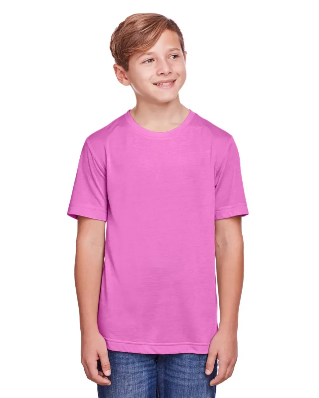 CORE365 Youth Fusion ChromaSoft Performance T-Shirt — view 64