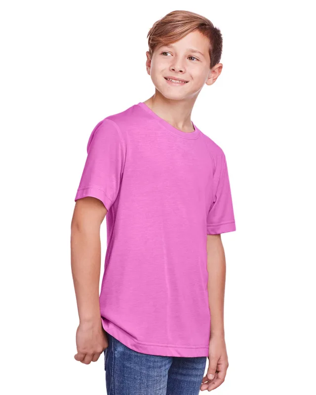 CORE365 Youth Fusion ChromaSoft Performance T-Shirt — view 65