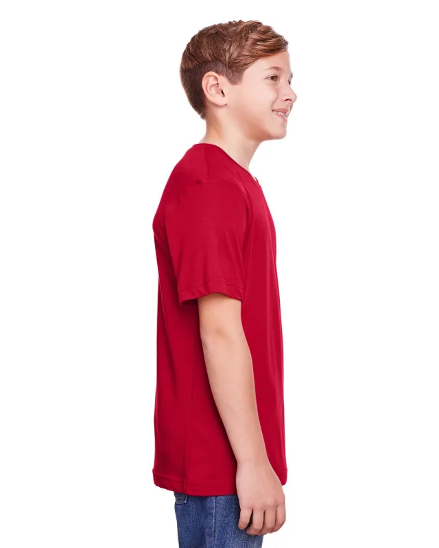 CORE365 Youth Fusion ChromaSoft Performance T-Shirt — view 78