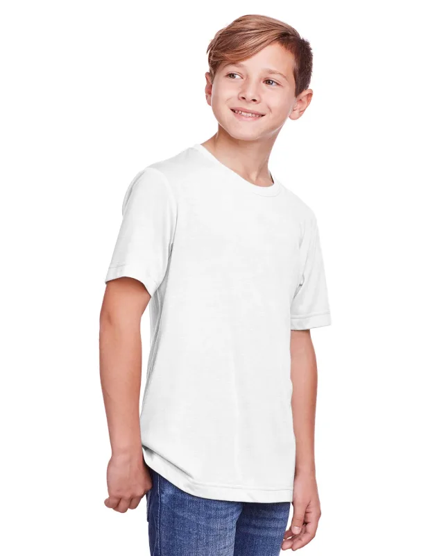 CORE365 Youth Fusion ChromaSoft Performance T-Shirt — view 95