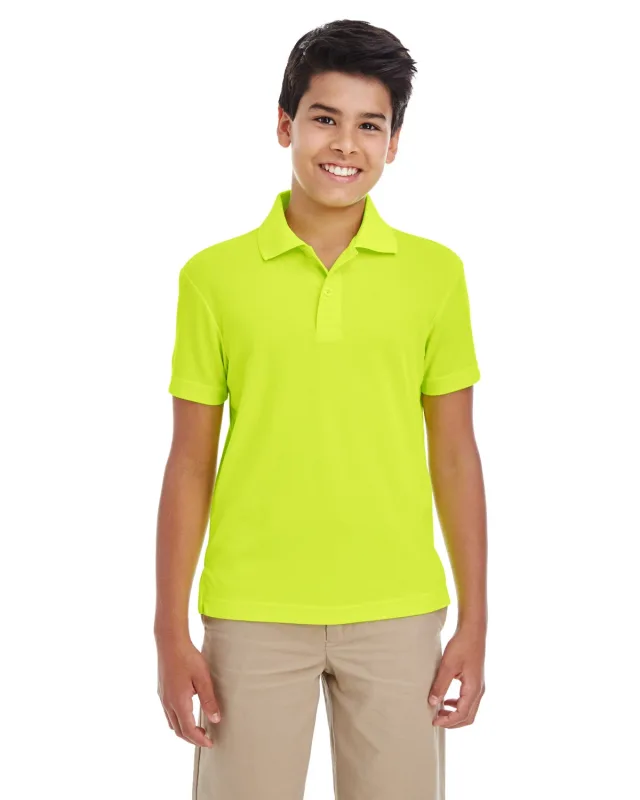 CORE365 Youth Origin Performance Piqué Polo — view 10
