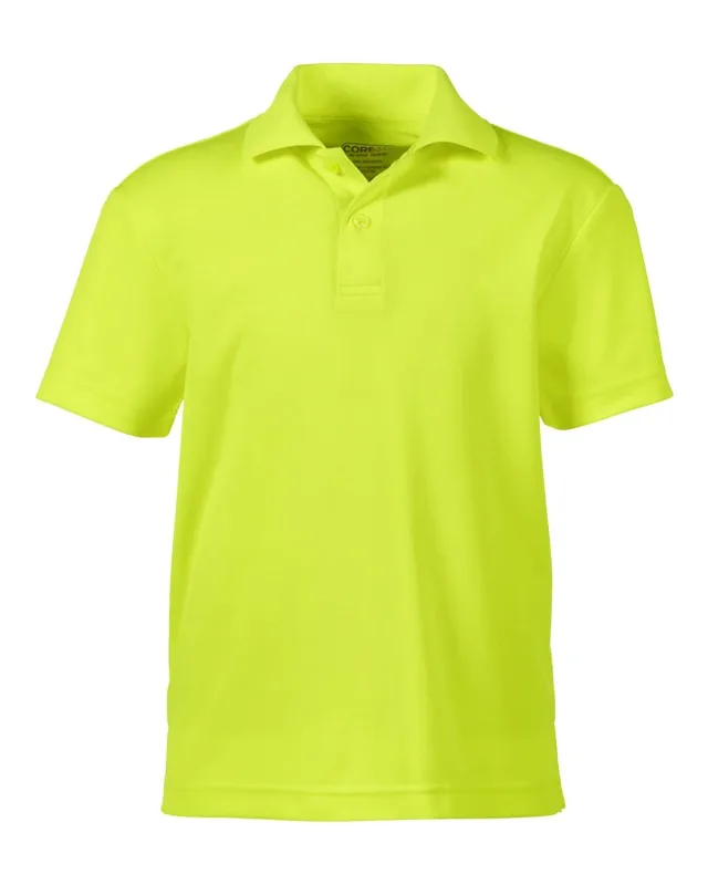 CORE365 Youth Origin Performance Piqué Polo — view 11