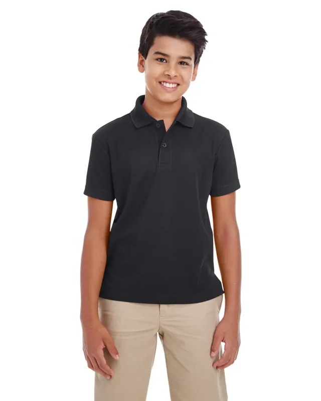 CORE365 Youth Origin Performance Piqué Polo — view 16