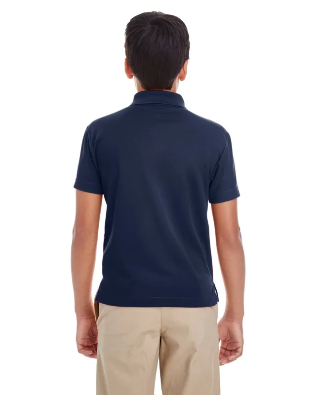 CORE365 Youth Origin Performance Piqué Polo — view 19