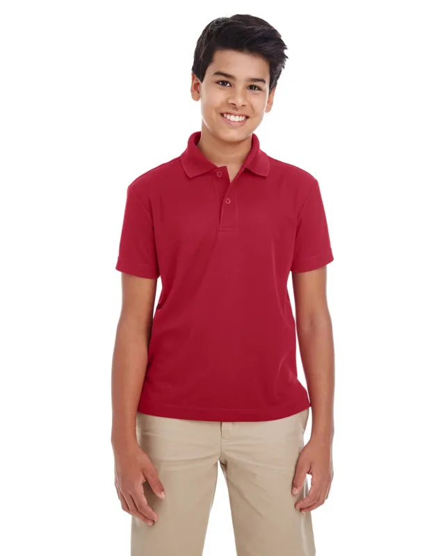 CORE365 Youth Origin Performance Piqué Polo — view 28