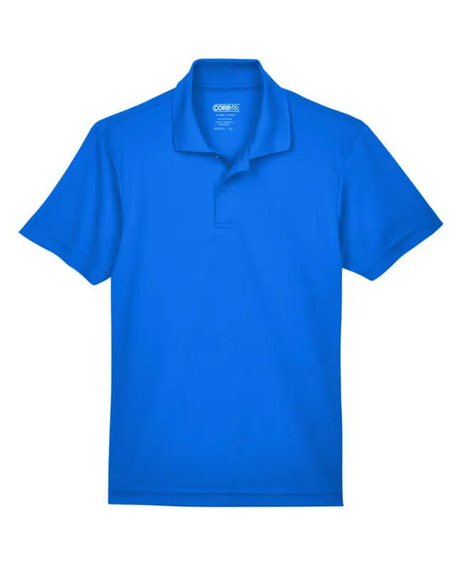 CORE365 Youth Origin Performance Piqué Polo — view 3