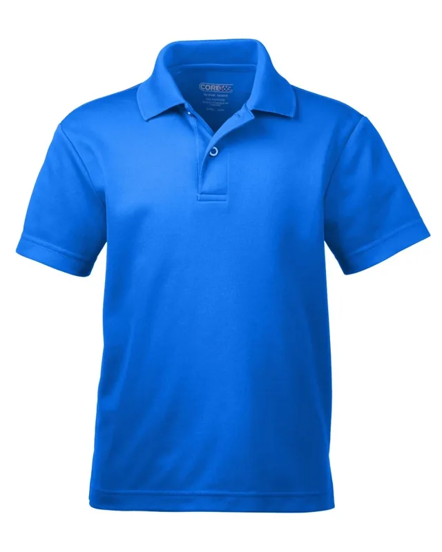 CORE365 Youth Origin Performance Piqué Polo — view 5