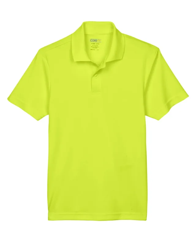 CORE365 Youth Origin Performance Piqué Polo — view 9