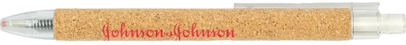 Eco-Cork Barrel Pen - 100% Cork — view 4