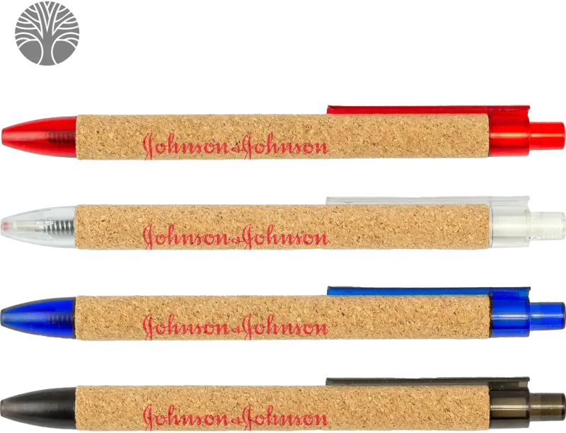 Eco-Cork Barrel Pen - 100% Cork — view 5