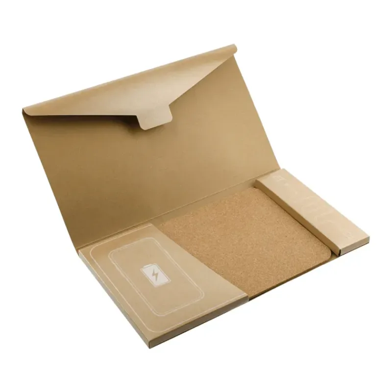 Custom Cork Wireless Charging Mouse Pad — view 5