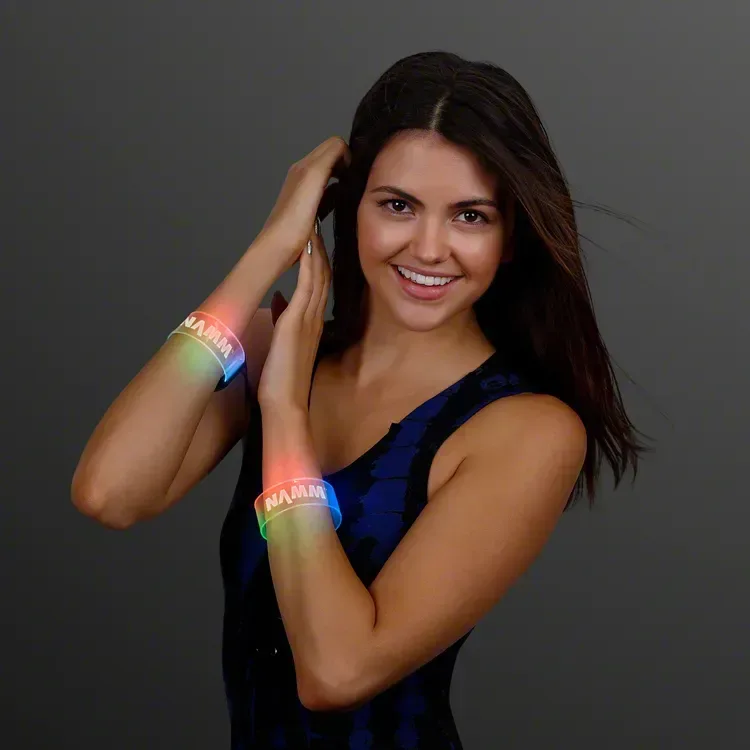 Cosmic Color Change LED Magnetic Clasp Bracelets — view 5