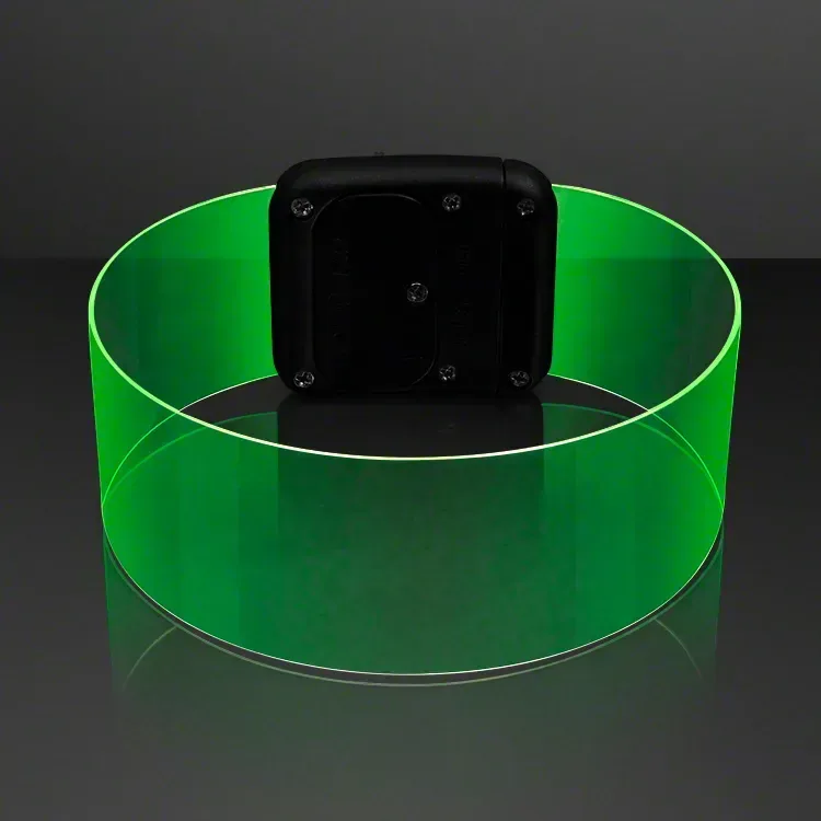 Cosmic Green LED Magnetic Clasp Bracelets — view 2