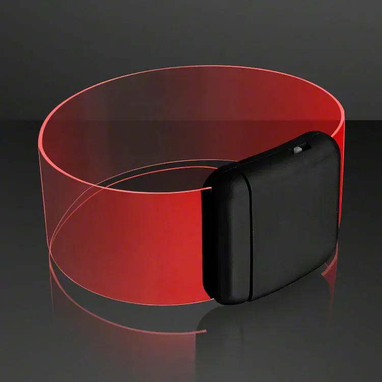 Cosmic Red LED Magnetic Clasp Bracelets — view 2