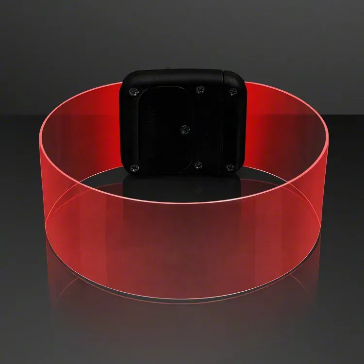 Cosmic Red LED Magnetic Clasp Bracelets — view 4