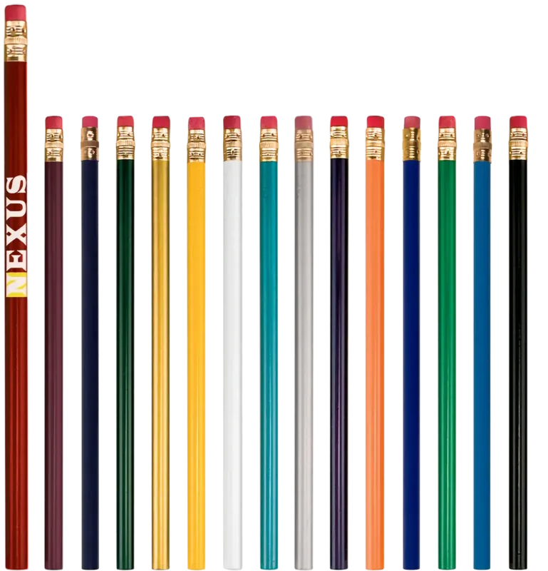 Custom Colorful Graphite Pencil - Latex Free Eraser - 24 HR Rush (up to 10,000 qty) — view 8