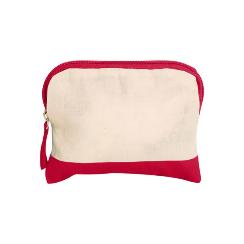 Cotton Colored Accent Accessory Bag — view 3
