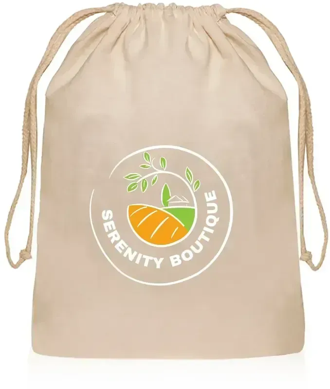 Cotton Drawstring Bags (Full Color)
